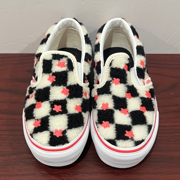Vans, Classic Slip On, VN0A5KXM8CE, Sherpa Checkerboard - Picture 10 of 13